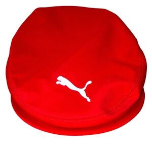 PUMA Tour Cobra Golf Driver Beret Hat Fitted Cap Red White Flexfit L/XL NWT